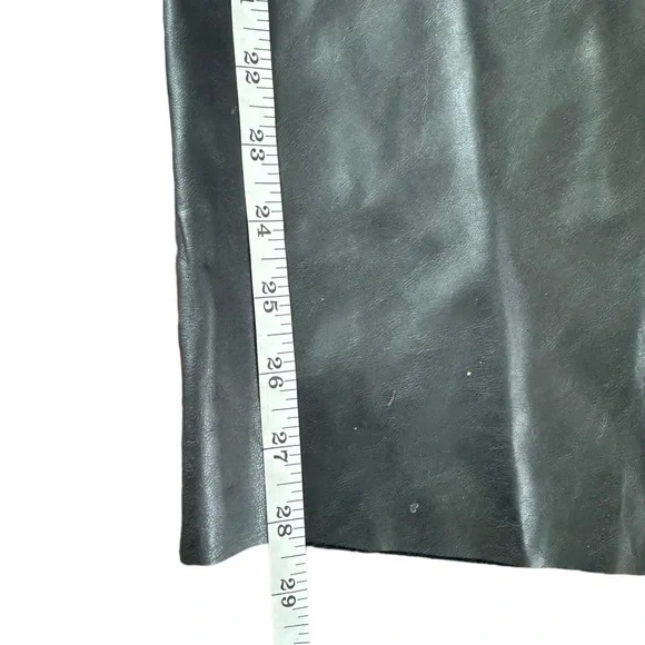 Lulus Faux Leather Black Pants Size XL - Picture 6 of 9